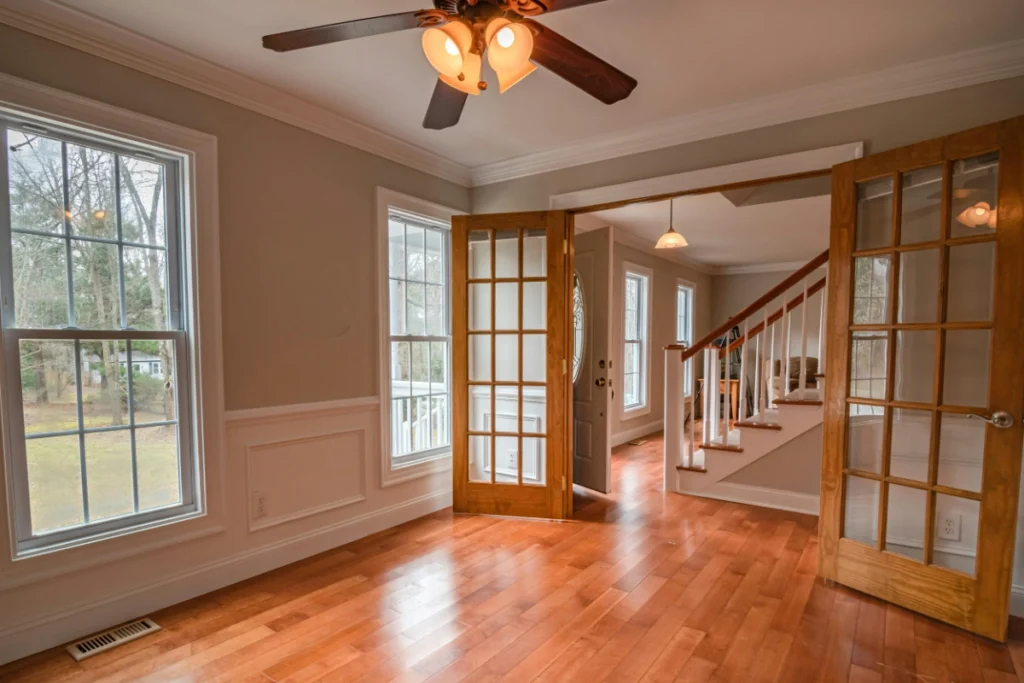 model home interior for new construction home in Virginia Beach